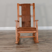 Sedona - Rocker, Cushion Seat & Back - Rustic Oak