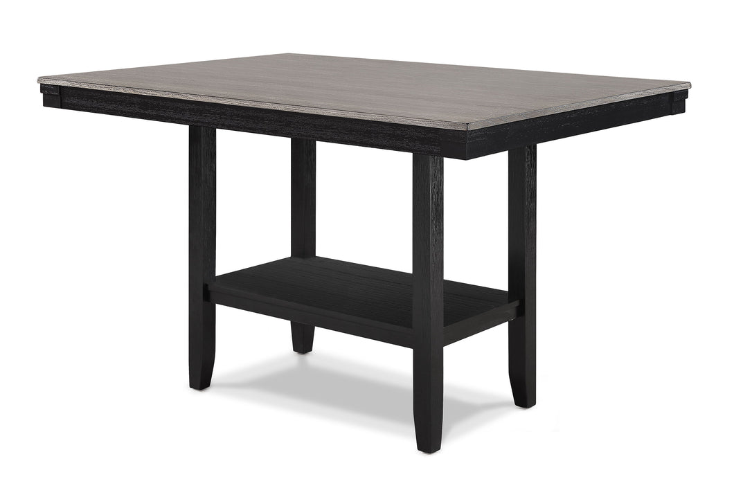 Delfin - Counter Height Table - Light Gray