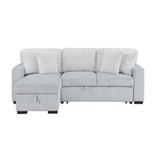 Ford - Reversible Pull Out Sofa Bed - Light Gray