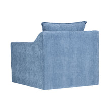 Sylvie - Swivel Chair - Blue Slate