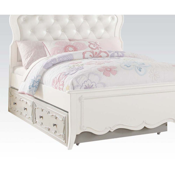 Edalene Twin Trundle Pearl White