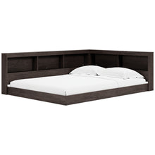 Piperton - Brown - 4 Pc. - Full Bookcase Storage Bed, 2 Nightstands