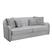 Mahler - Sofa With 4 Pillows - Beige Linen