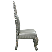 Sandoval - Side Chair (Set of 2) - Beige Synthetic Leather & Champagne