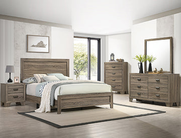 Millie 4 Pc King Bedroom Set – Grey