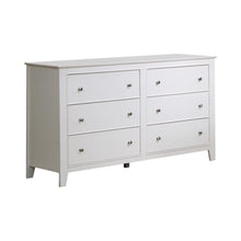 Selena - 6-Drawer Dresser - Cream White