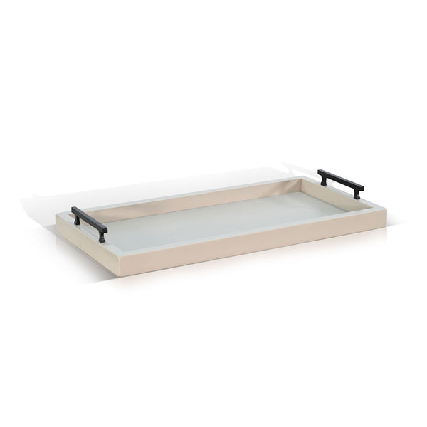 Tessa Rectangular Wood Dining Table Tray