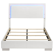 Felicity - Wood LED Panel Bed