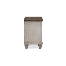 Mariana - Nightstand With USB - Vintage Creme