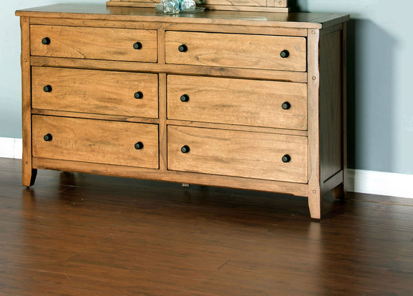 Sedona Petite Dresser Rustic Oak