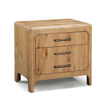 Westcott - Night Stand - Cerused Natural