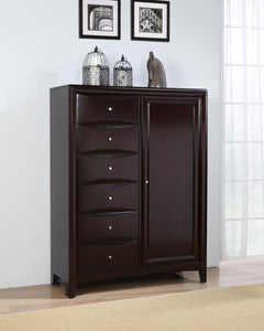 Phoenix - 8-Drawer Bedroom Chest - Cappuccino