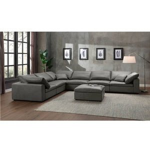 Margot - Ottoman - Dark Gray