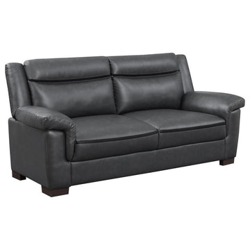 Arabella - Upholstered Padded Arm Sofa - Gray