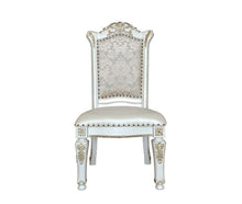 Vendome - Side Chair (Set of 2) - Synthetic Leather & Antique Pearl