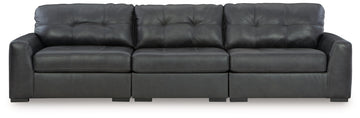 Brindley Pier - 3-Piece Sectional Sofa - Fog