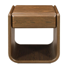 Lanza - End Table With Drawer - Dark Walnut