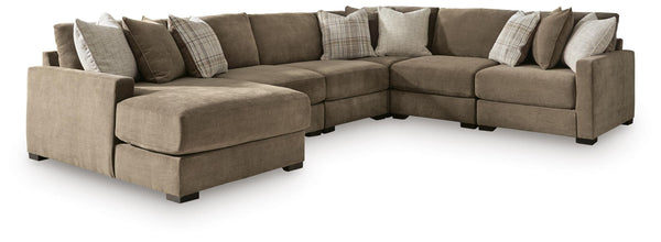 Camellia-Court 6 Piece Sectional