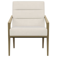 Kirra - Upholstered Metal Arm Accent Chair