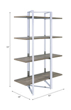 Libby - Bookshelf - Chrome