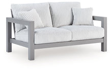 Hurley Park - Gray - Loveseat With Cushion