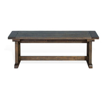 Homestead - Wood Side Bench - Tobacco Leaf