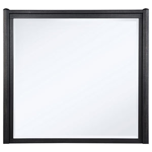 Leandro - Dresser Mirror - Burnished Black
