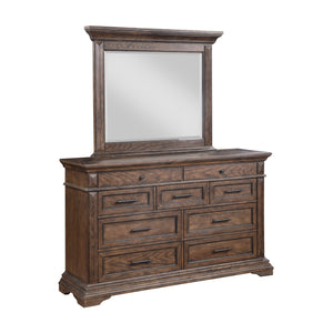 Mar Vista - Dresser & Mirror - Walnut