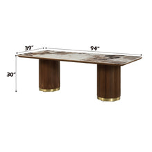 Willene - Dining Table With Ceramic Top