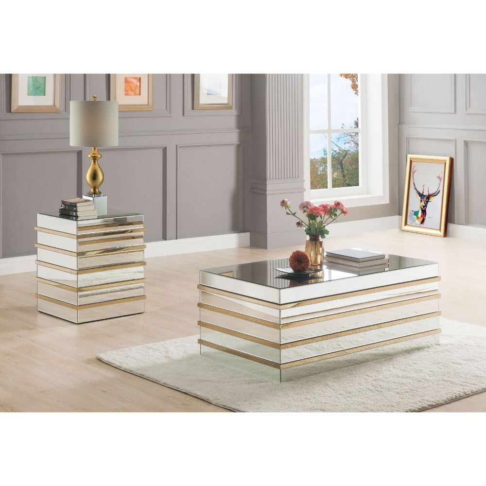 Dominic - Coffee Table - Mirrored