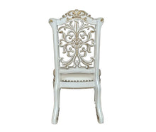 Vendom - Side Chair (Set of 2) - PU & Antique Pearl Finish - 48"