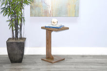 Arizona - Sofa Mate Table - Weathered Brown