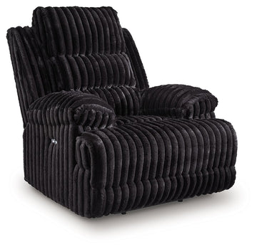 Rhine Falls - Zero Wall Power Recliner - Onyx