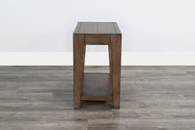 Doe Valley - Mahogany Wood Coffee Table With Casters