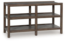 Kallenny - Sofa Table - Brown / Gray