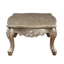 Ranita - Coffee Table - Marble Top & Champagne