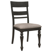 Bridget - Wood Dining Side Chair (Set of 2) - Charcoal