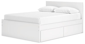 Onita - Panel Platform Bed With Storage