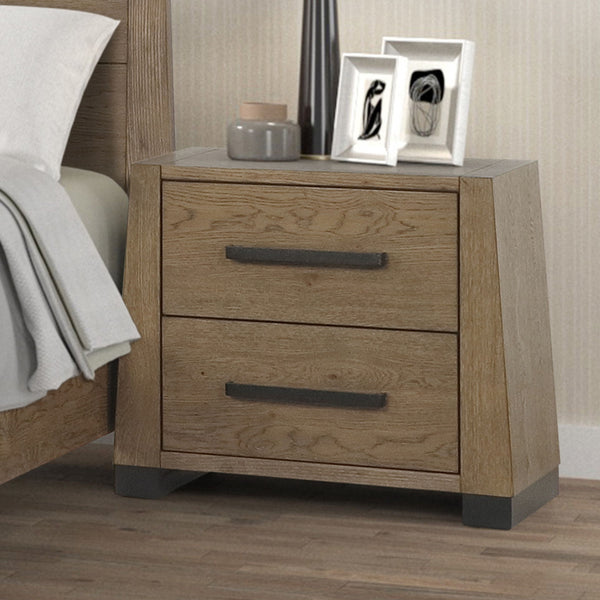 Viera Nightstand Natural Oak