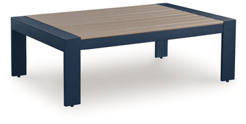East Beach - Blue - Rectangular Cocktail Table