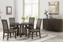 Cityscape - Round Dining Table - Dark Brown