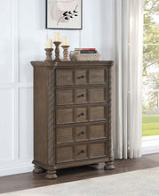 Emmett - 5-Drawer Bedroom Chest - Walnut