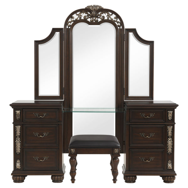 Maximus 3 Piece Vanity Set Madeira