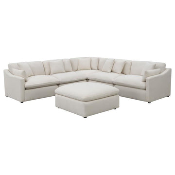 Hobson - Upholstered Modular Sectional Sofa With Ottoman