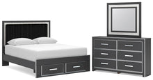 Zuraleus - Upholstered Panel Platform Storage Bedroom Set