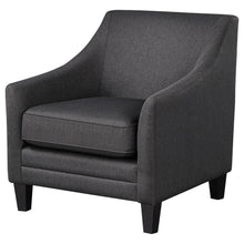 Liam - Upholstered Sloped Arm Accent Club Chair