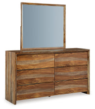 Dressonni - Brown - Dresser And Mirror