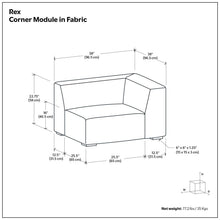 Rex - Corner Sofa Module