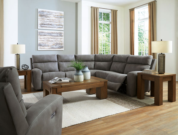 Next-Gen Durapella 6 Piece Power Reclining Sectional Set