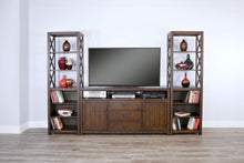 Homestead - Entertainment Wall (66,B,2Xp) - Tobacco Leaf